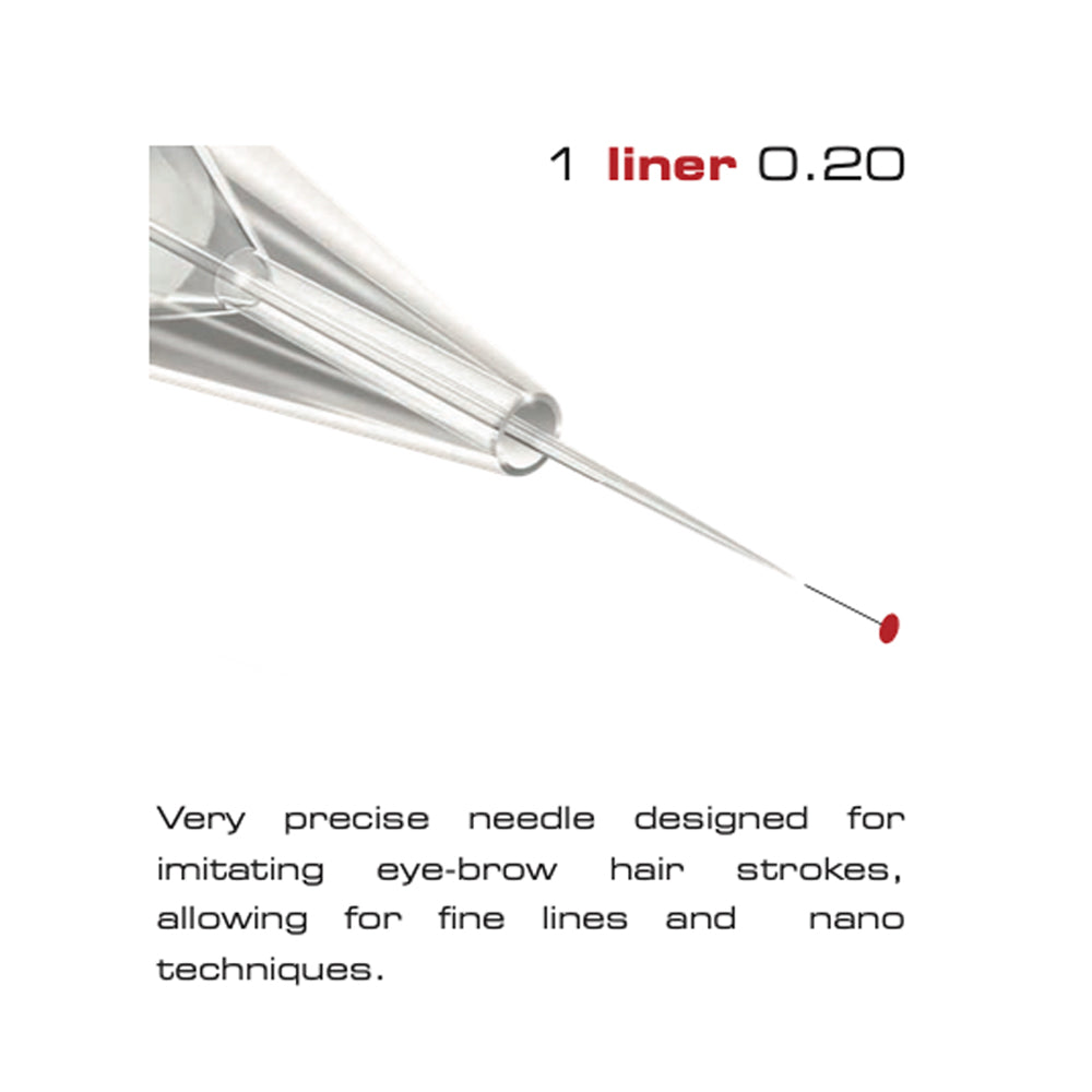 Traditional Needle Cartridge / 1 liner 0.20