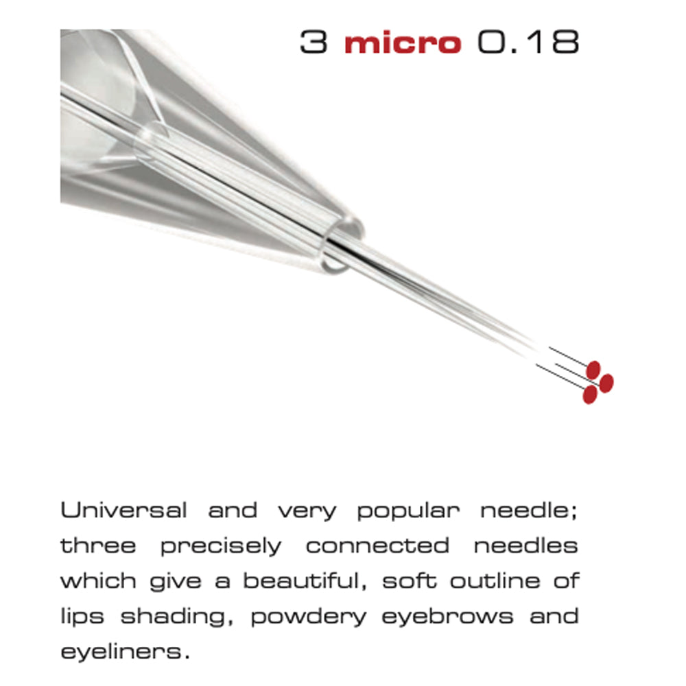 Traditional Needle Cartridge / 3 micro 0.18