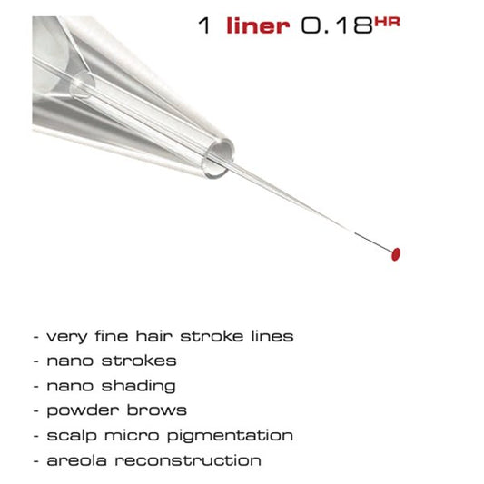 Acupuncture Needle Cartridge  /  liner 0.18 HR