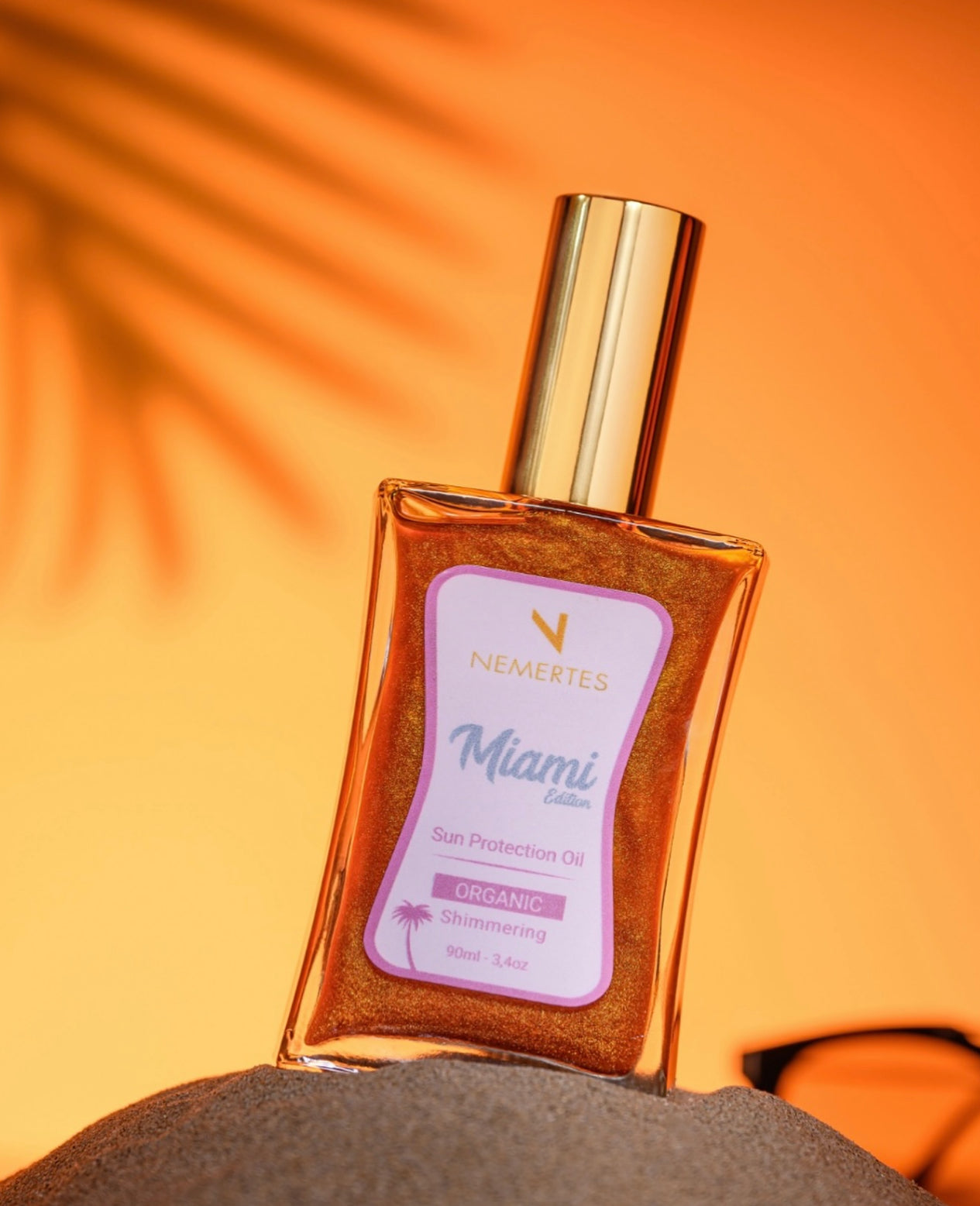 Nemertes SPF25 Organic Sun Protection Oil - MIAMI Limited Edition | 90ml