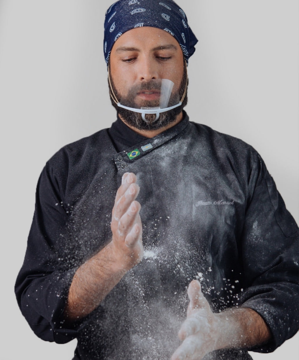 Transparent Sanitary Face Mask/ HIGIMASK / BOX 10 pc