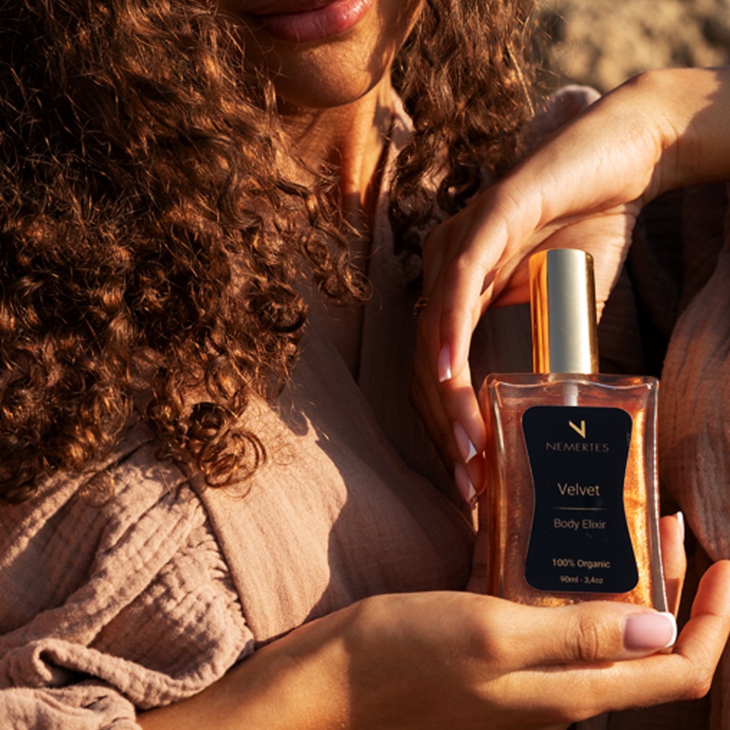 Nemertes Shimmering Velvet Body Elixir Oil | 90ml