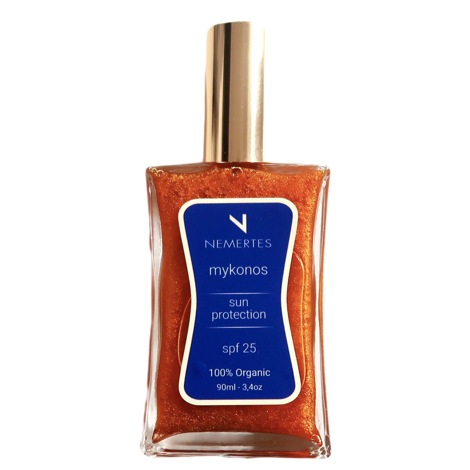 Nemertes SPF25 Organic Sun Protection Oil - MYKONOS Limited edition “Greek Islands” | 90ml