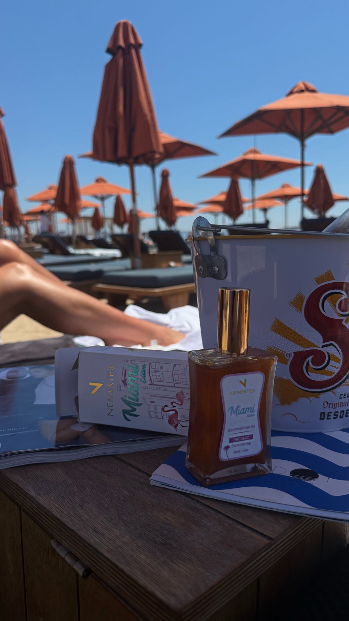 Nemertes SPF25 Organic Sun Protection Oil - MIAMI Limited Edition | 90ml