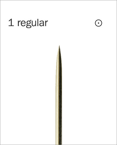 Purebeau #1 Regular Needles (20 pcs)