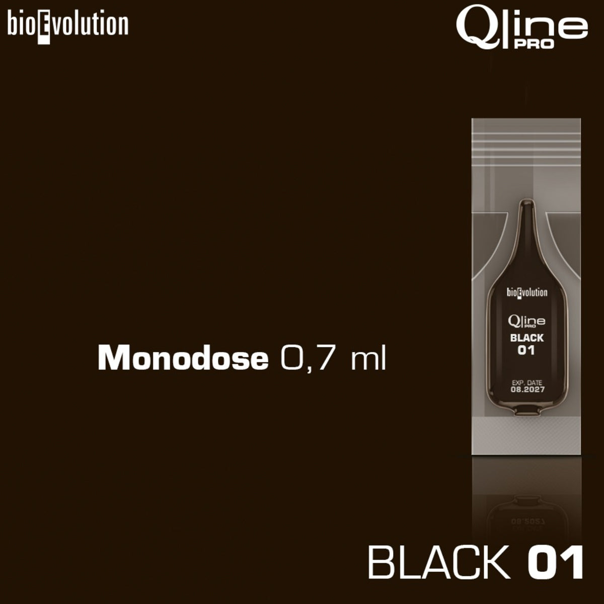 5 Pack MONODOSE PMU Qline Pro Colour / Black 01