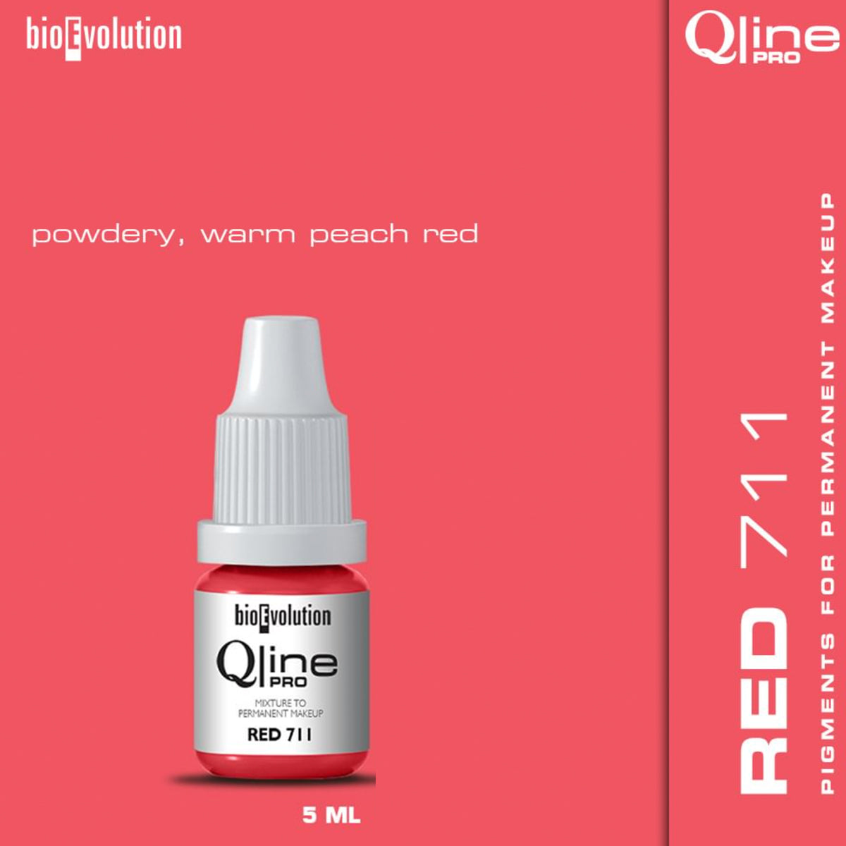 PMU Lip Qline Pro Colour / 5ml Red 711