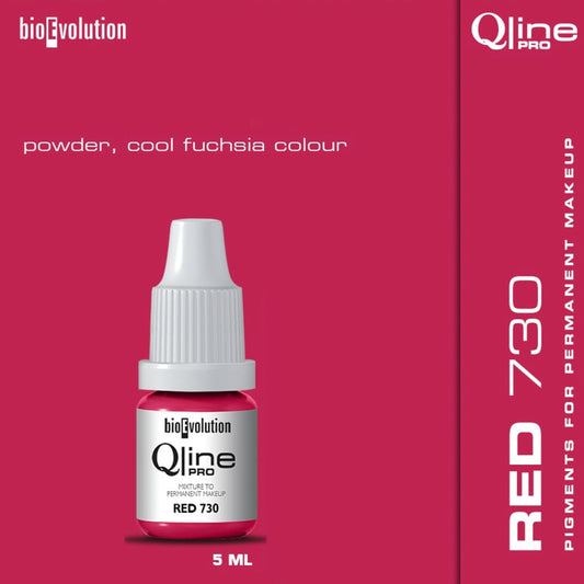 PMU Lip Qline Pro Colour / 5ml Red 730