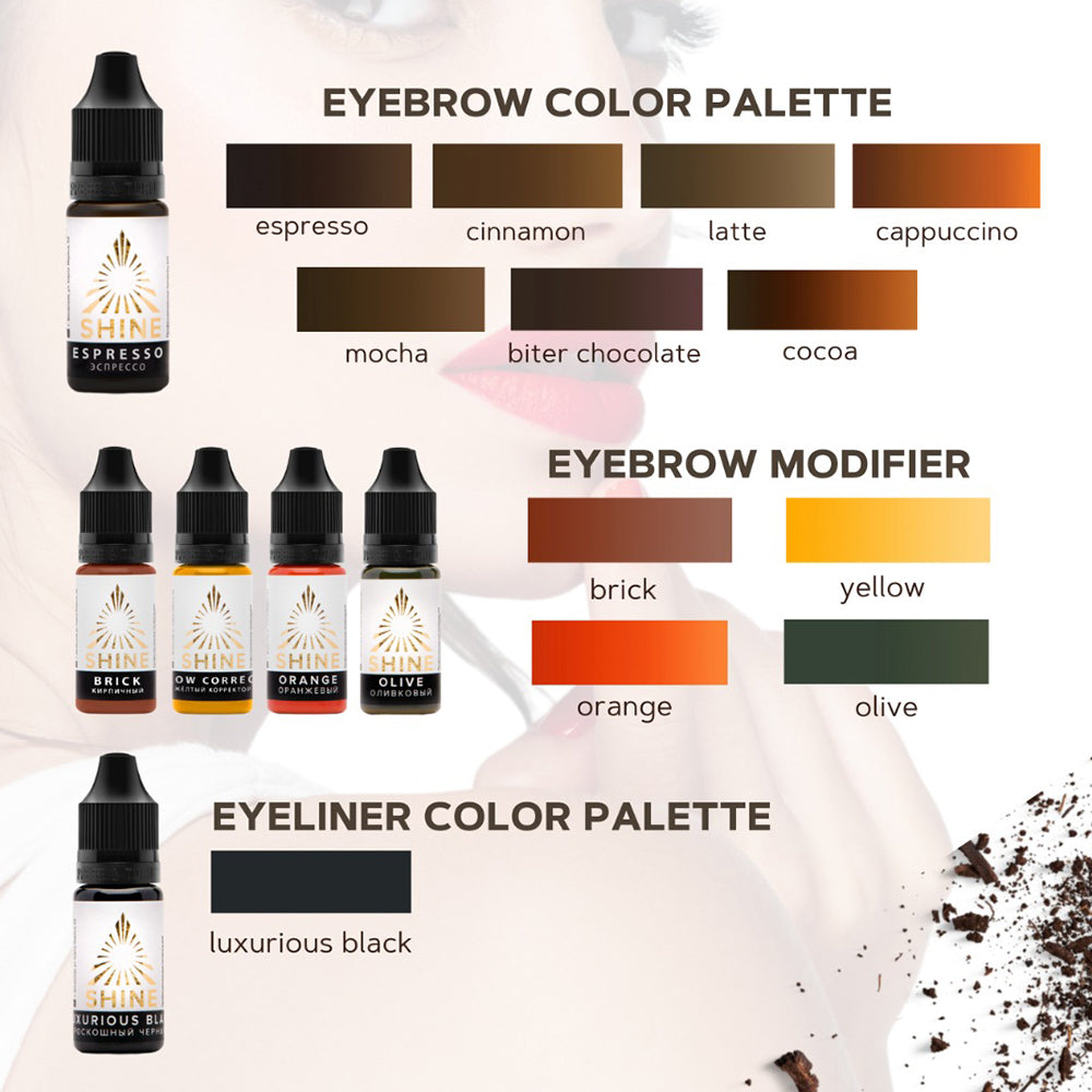 SHINE Pigment Luxurious Black / 10 ml