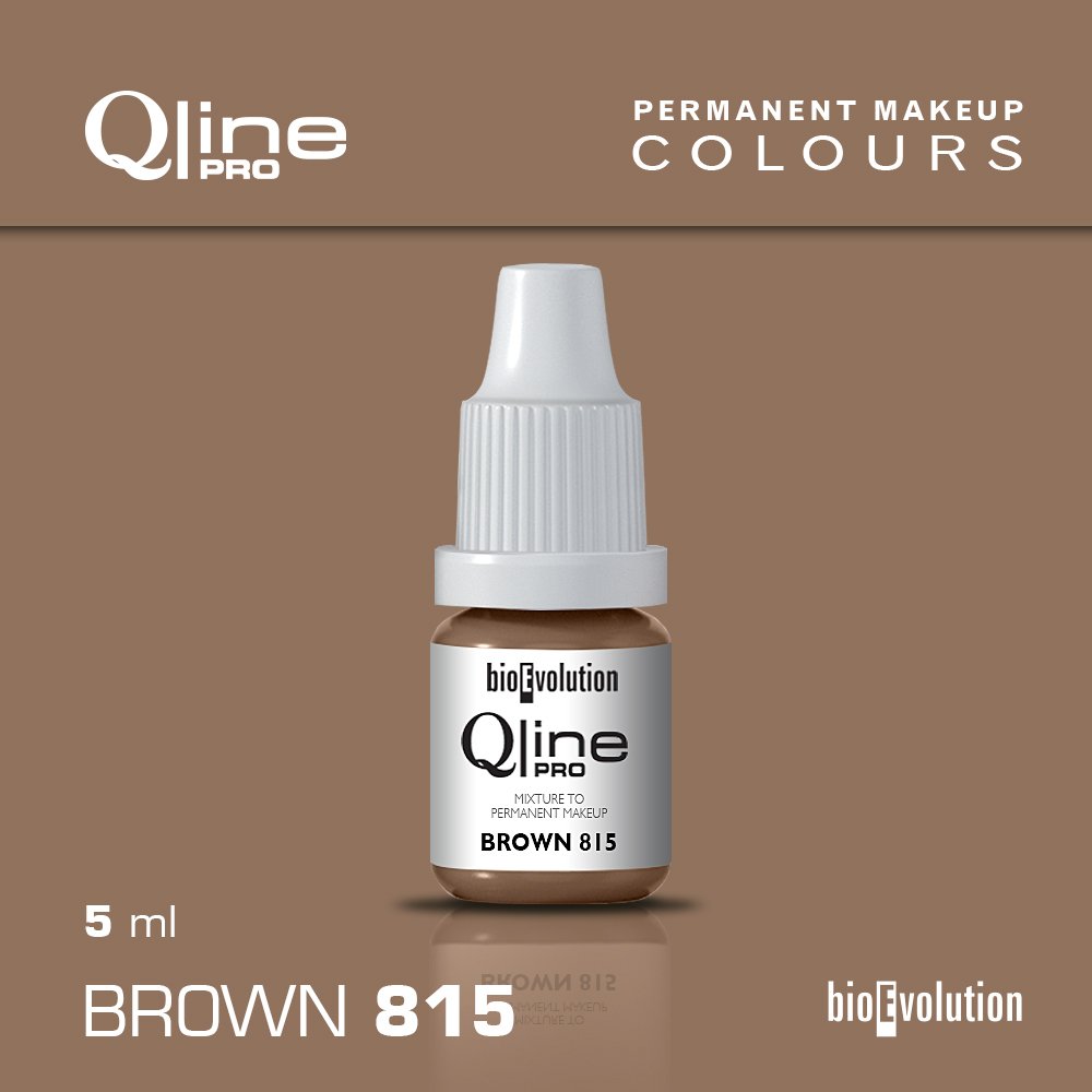 PMU Brow Qline Pro Colour / Brown 815 MX pigment